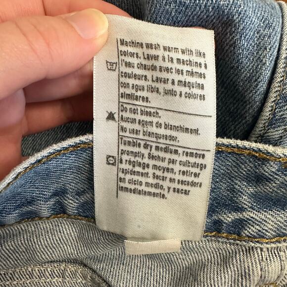 Y2K Carhartt B17 Relaxed Tapered Jeans 30x30 Stonewash Blue 100% Cotton Vintage - Picture 12 of 13